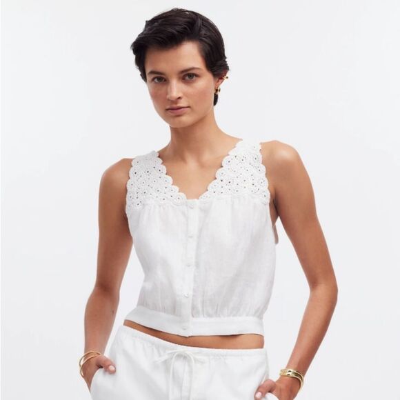 Madewell Top 8 - Picture 1 of 11